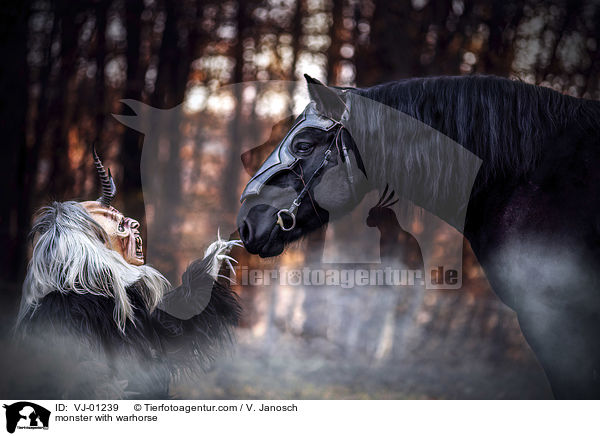 monster with warhorse / VJ-01239